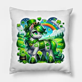 SAINT PATRICK'S PONY Pillow