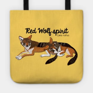Canis rufus the Wolf Spirit #2 Tote