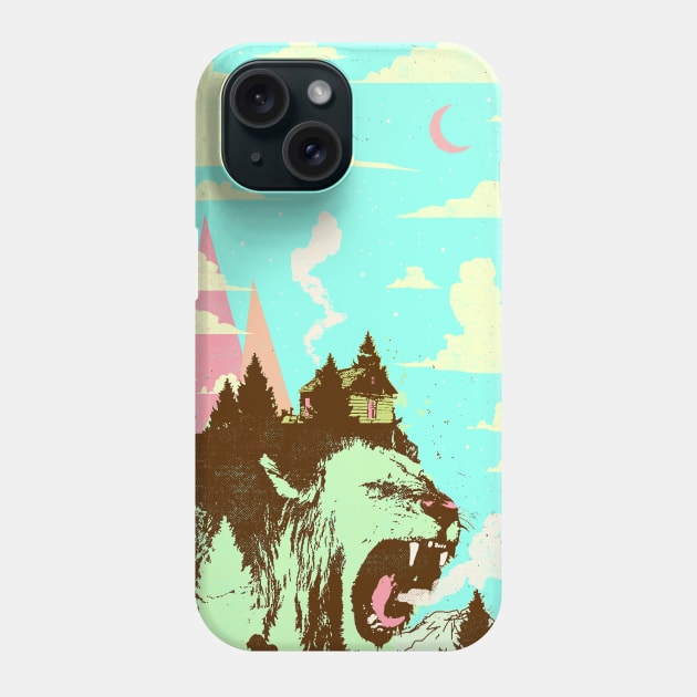 MOUNTAIN LION Phone Case by Showdeer