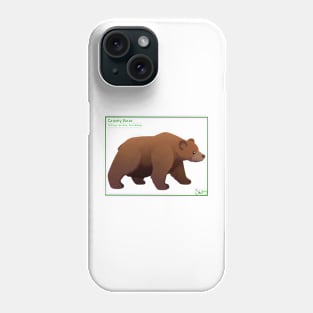 Grizzly science Phone Case