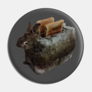 Rabbit Toaster Pin