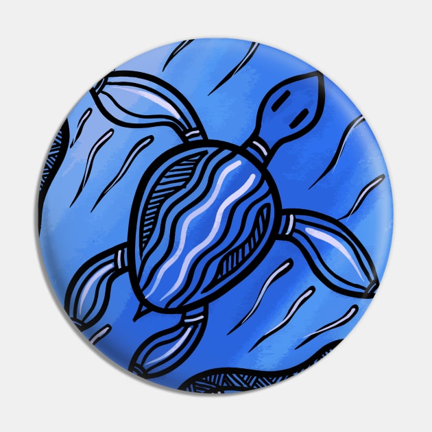 Aboriginal Art - Turtle New Pin by hogartharts