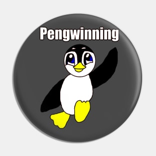 Cute Penguin Pengwinning Pin