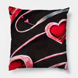 Hearts Connected Pillow