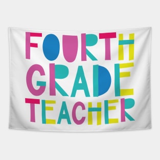 4th Grade Teacher Gift Idea Cute Back to School Tapestry