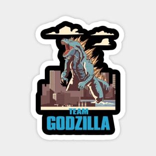 Godzilla vs Kong - Official Team Godzilla Magnet