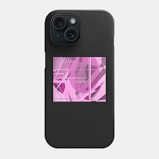 Pink, purple abstract Phone Case