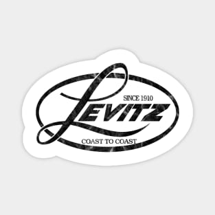 Levitz Round Logo Magnet