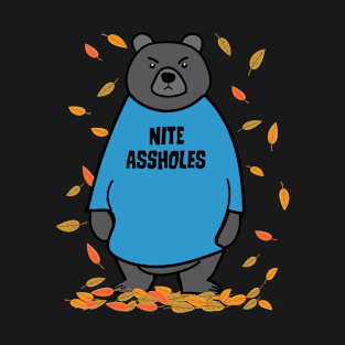 Funny Autumn Fall Season Bear Ready To Hibernate T-Shirt