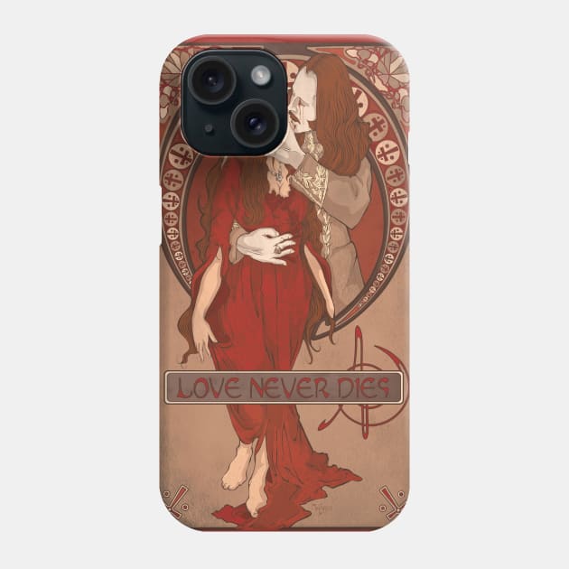 Dracula Phone Case by PBMahoneyArt