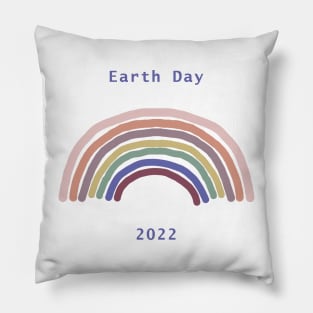 Balanced Rainbow Earth Day 2022 Pillow