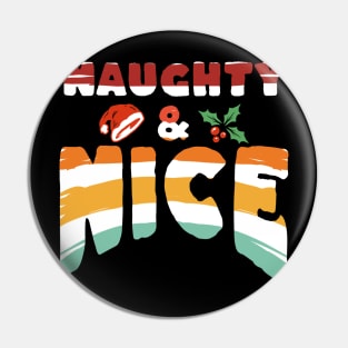 NAUGHTY & NICE DESIGN Pin