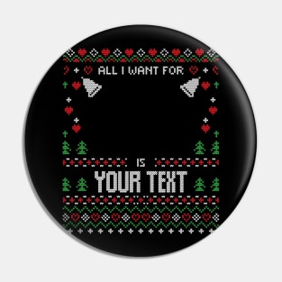 all i want christmas Pin