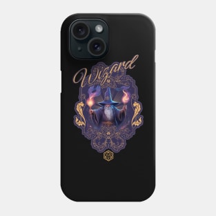 The Wizard - D20 Series Phone Case