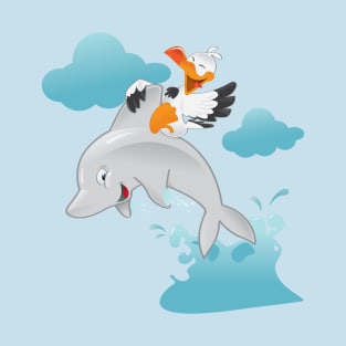 Duck & Dolphin T-Shirt