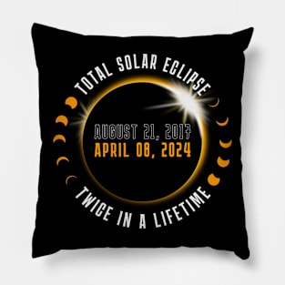 eclipse 2024 Pillow