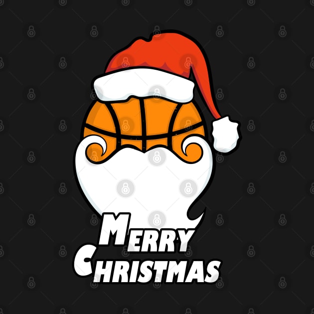 Christmas Basketball Santa by AdeShirts