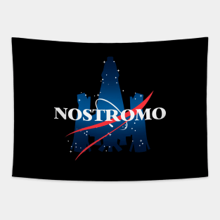 Nostromo //Xenomorph Weyland Corp Ripley Mashup Classic Horror Movie Tapestry