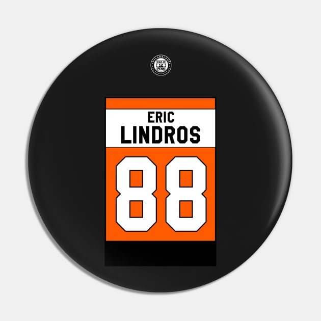 Eric Lindros Banner Pin by Sons of Penn
