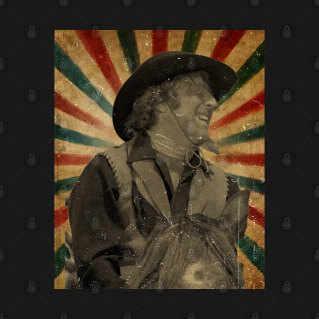 Blazing Saddles - Gene Wilder // Photo Vintage Retro Look Fan Design by Janji Joni