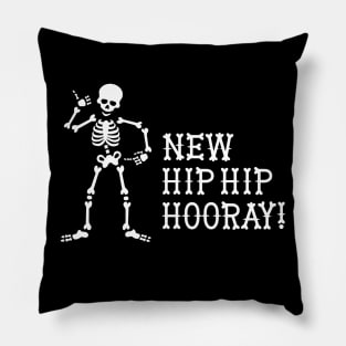 New Hip Hip Hooray Hip operation surgery gift idea Pillow