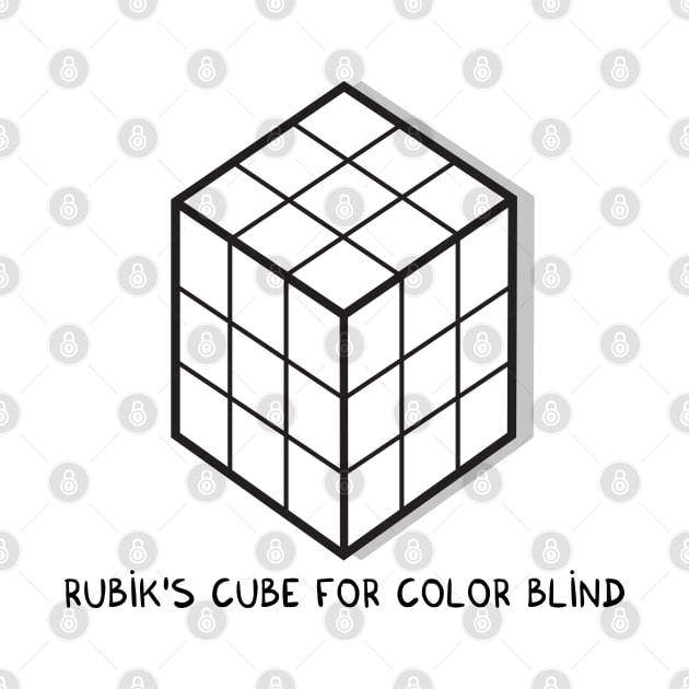 Rubik's cube for color blind by adrianserghie