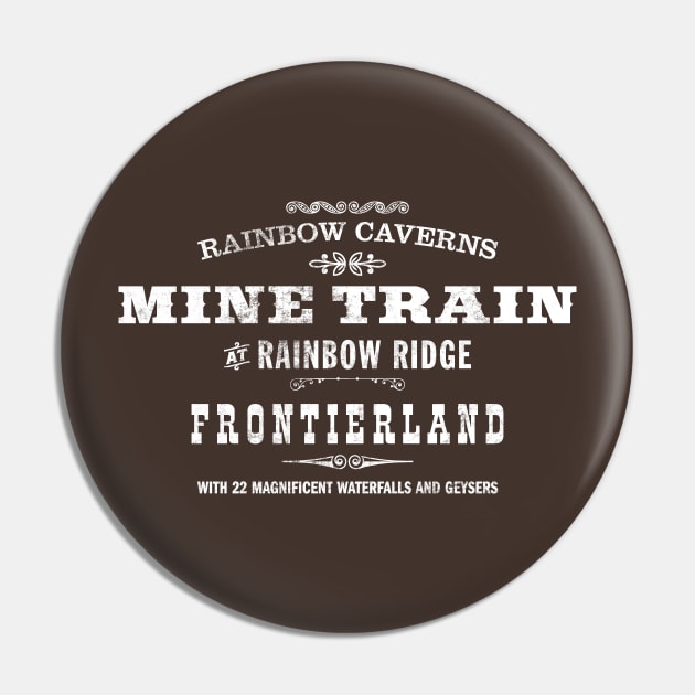 Frontierland Mine Train 1956 Pin by BurningSettlersCabin