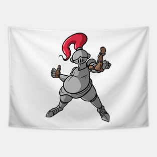 Chubby Knight Tapestry