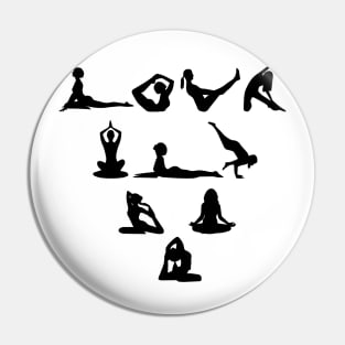 yoga lover gift Pin