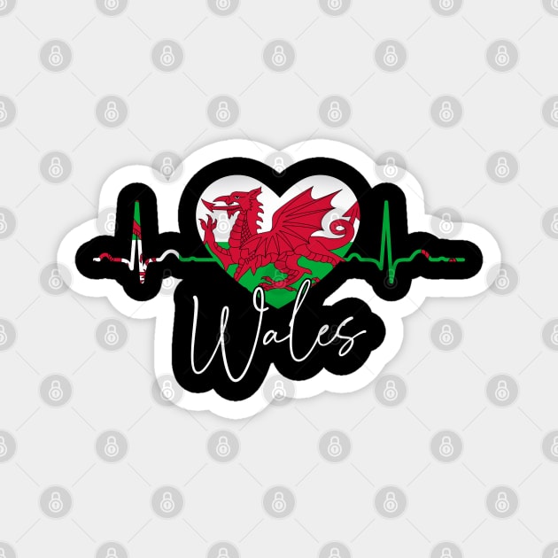 wales Magnet by mamabirds