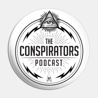 The Conspirators Podcast Logo Pin