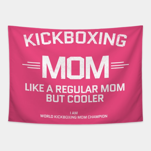 kickboxing mom Tapestry by Mandala Project