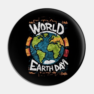 World Earth Day Pin