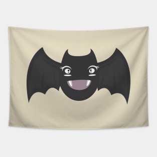 Cute Halloween Smiling Bat for Halloween Gifts Tapestry