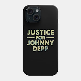 Justice For Johnny Depp Phone Case