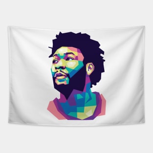 Marcus Smart Basketball Paper Poster Celtics Tapestry