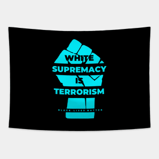 Black Lives Matter (Light Blue) Tapestry