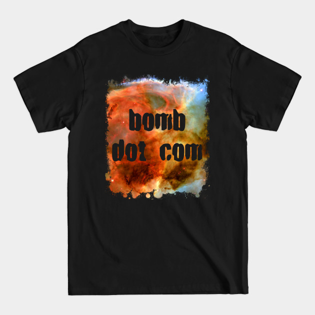 Disover Bomb Dot Com Funny 80's - 80s Retro - T-Shirt