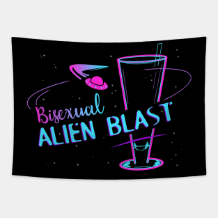 Bisexual Alien Blast Tapestry