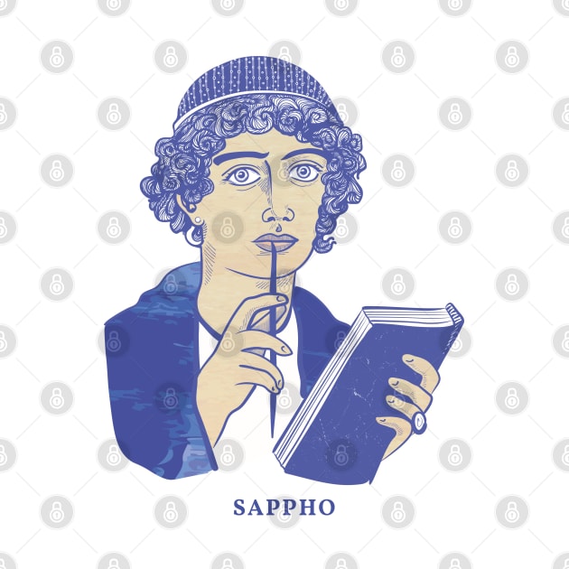 Sappho the Greek Poet by Huge Potato