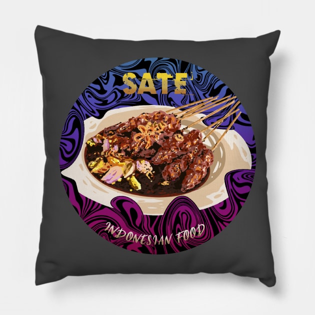 Sate Pillow by nelateni