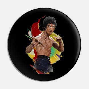 Be Water Lee Legend Bruce Movie Jeet Kune Do Pin