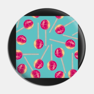 Lick me lollipop popsicle Pin