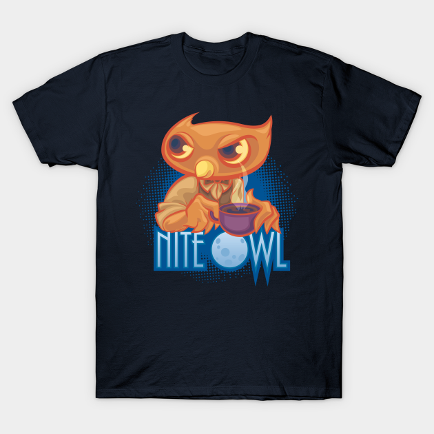 nite owl - Humor - T-Shirt