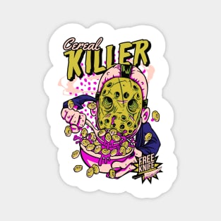 Cereal Killer Funny Horror Humor Magnet