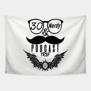 30&Nerdy's The Road So Far Logo Tapestry