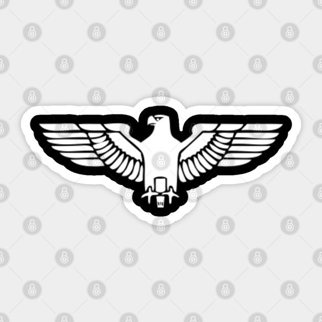 Eagle Symbol Bird Of Prey Griffin Bird Eagle Symbol Aufkleber Teepublic De