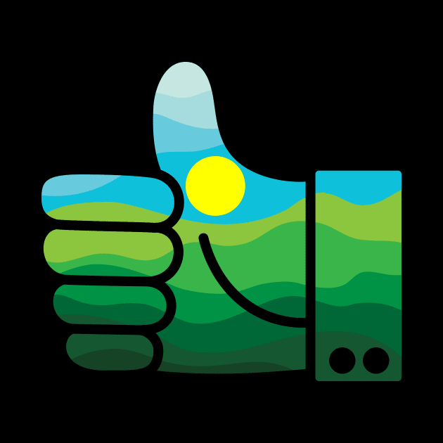 Nature Thumbs Up by martinussumbaji