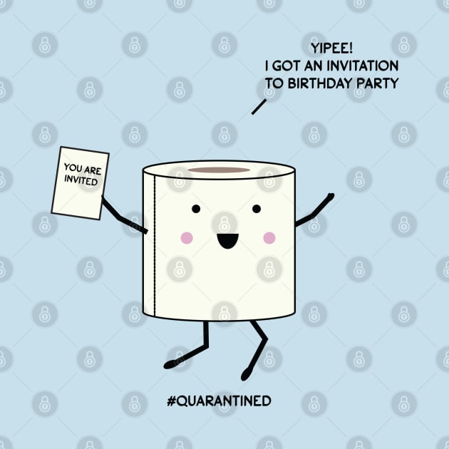 Yipee I got an invitation to birthday party by grafart