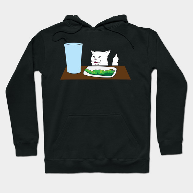 Cat Middle Finger Shirt Cat Meme Gift Cat Middle Finger